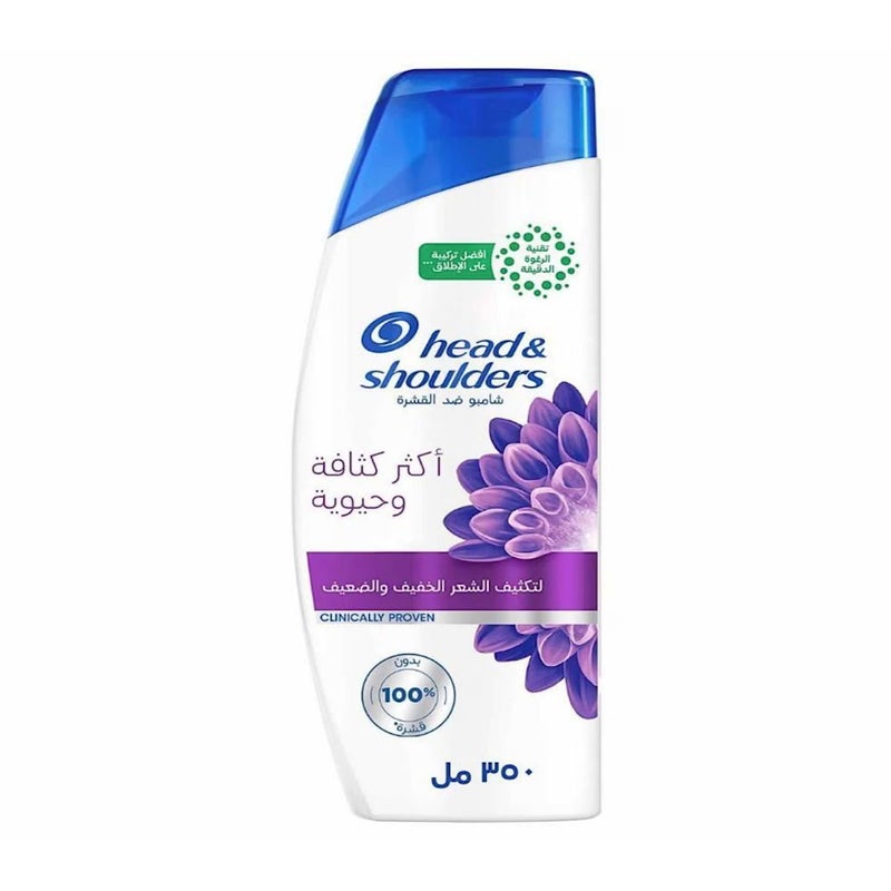 Head & Shoulders Thick & Full Shampoo, 350 Ml